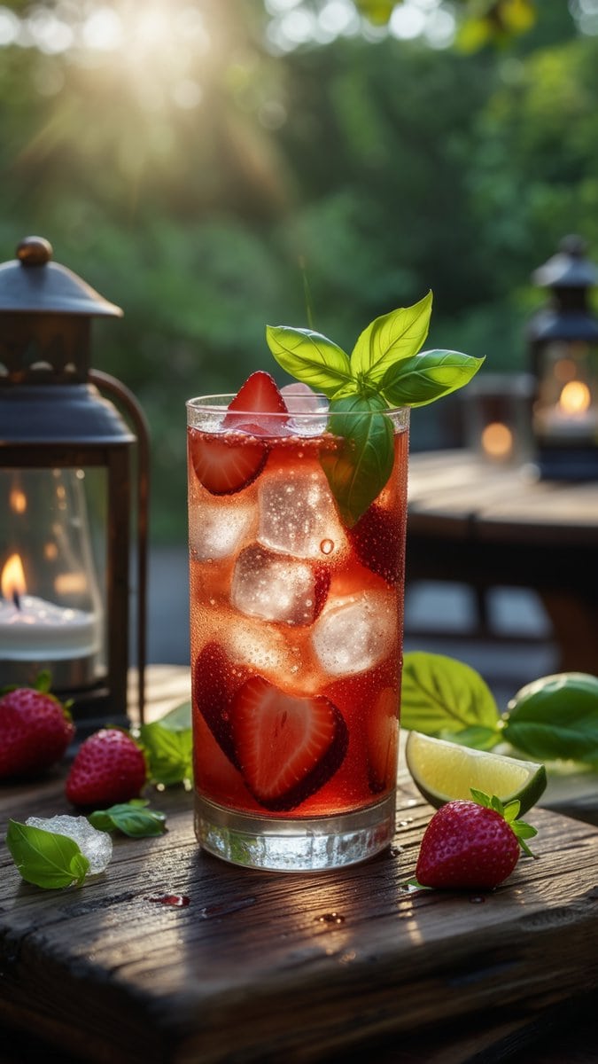 Strawberry Basil Smash