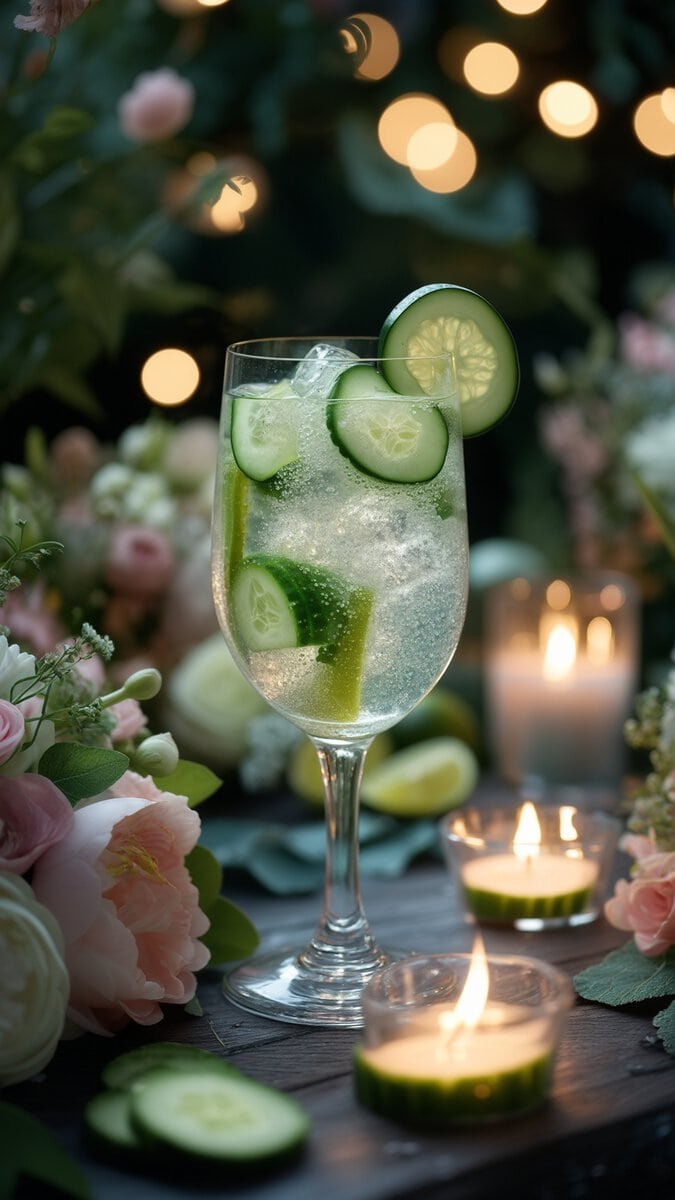 Cucumber Lime Spritzer