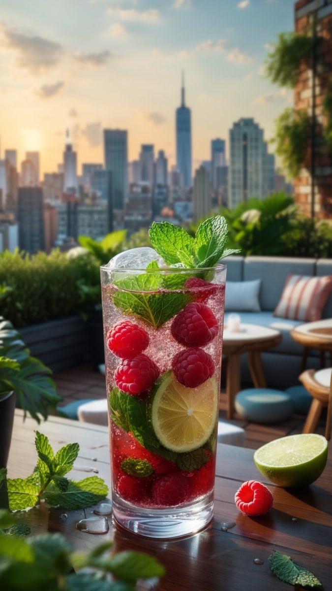 Raspberry Mojito