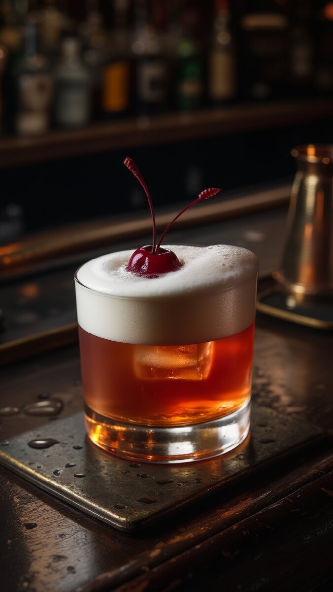 Cherry Whiskey Sour