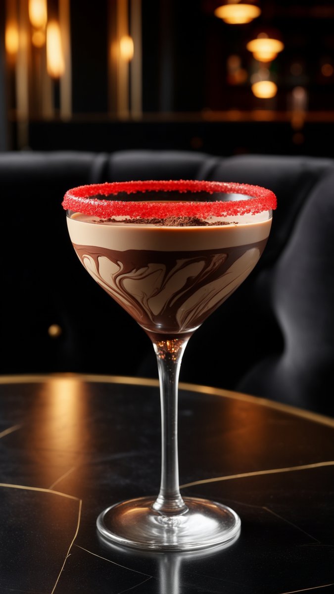 Red Velvet Martini