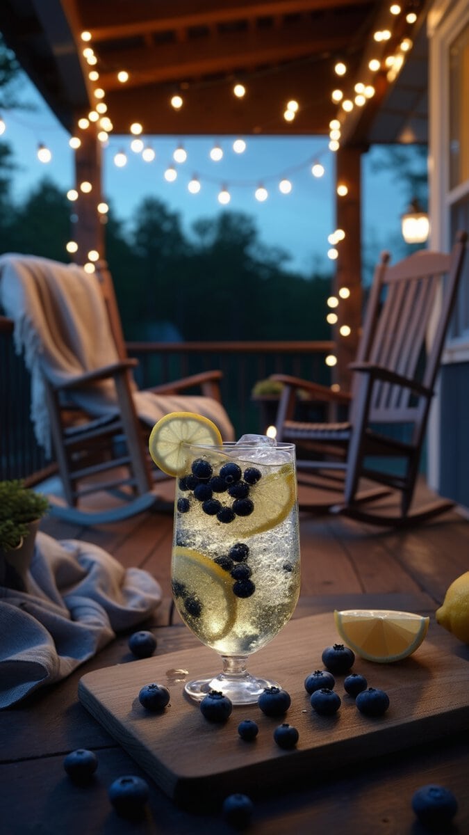 Blueberry Lemon Spritzer