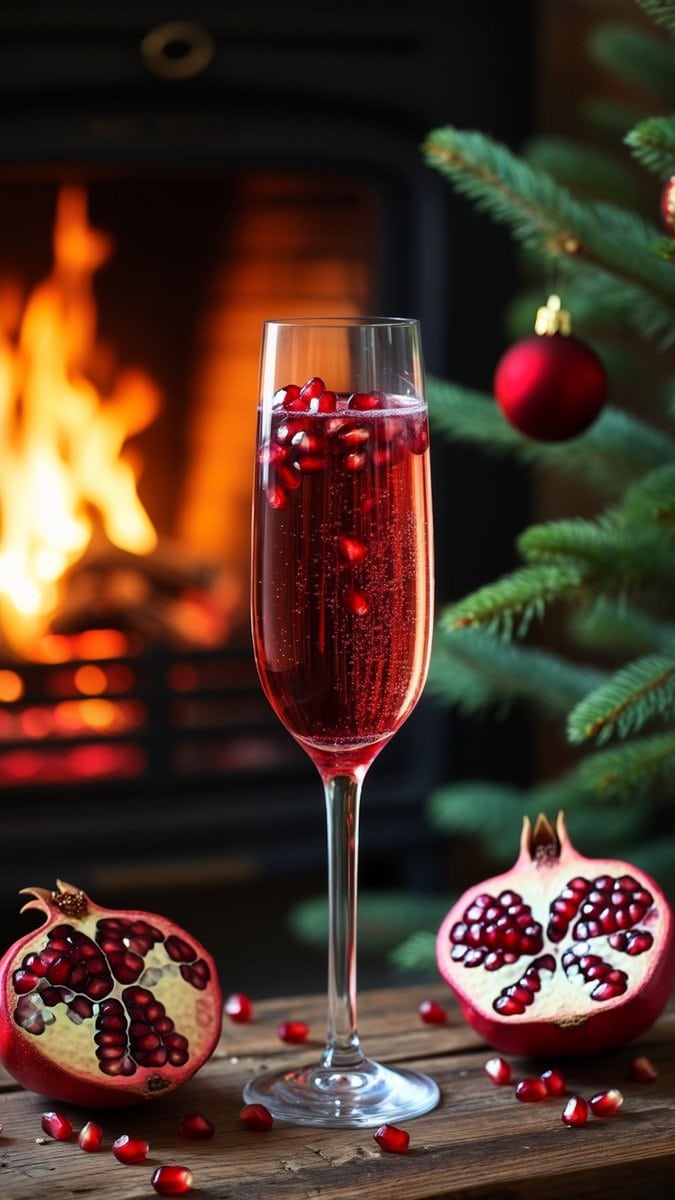 Pomegranate sparkler