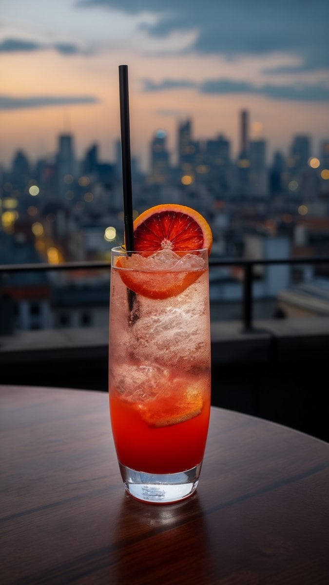 Blood Orange Spritzer