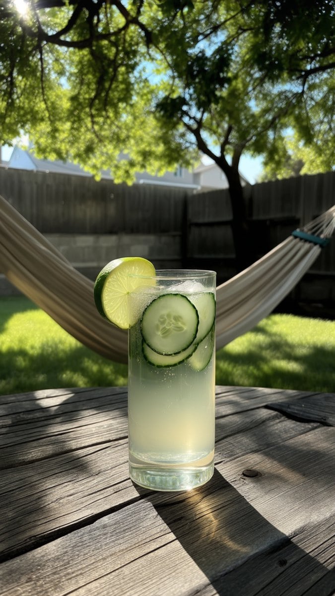 Cucumber Lime Spritzer