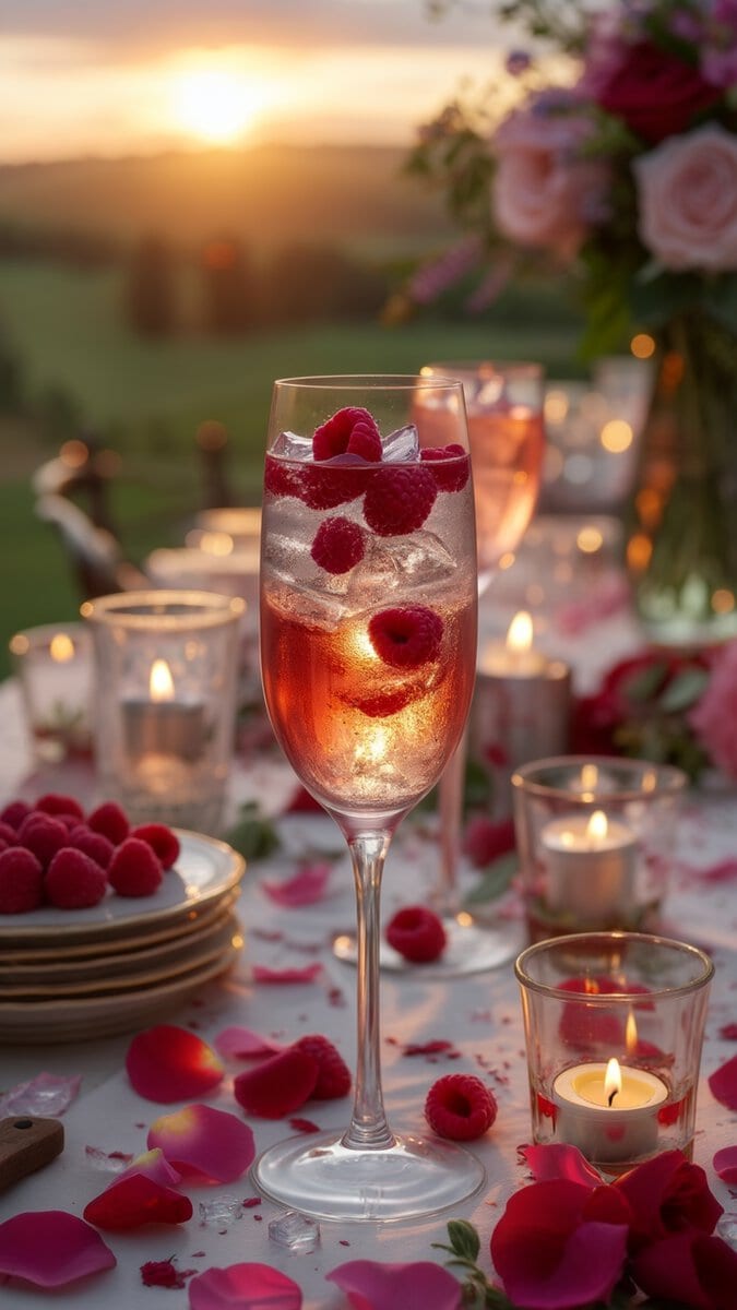 Raspberry Rose Spritz