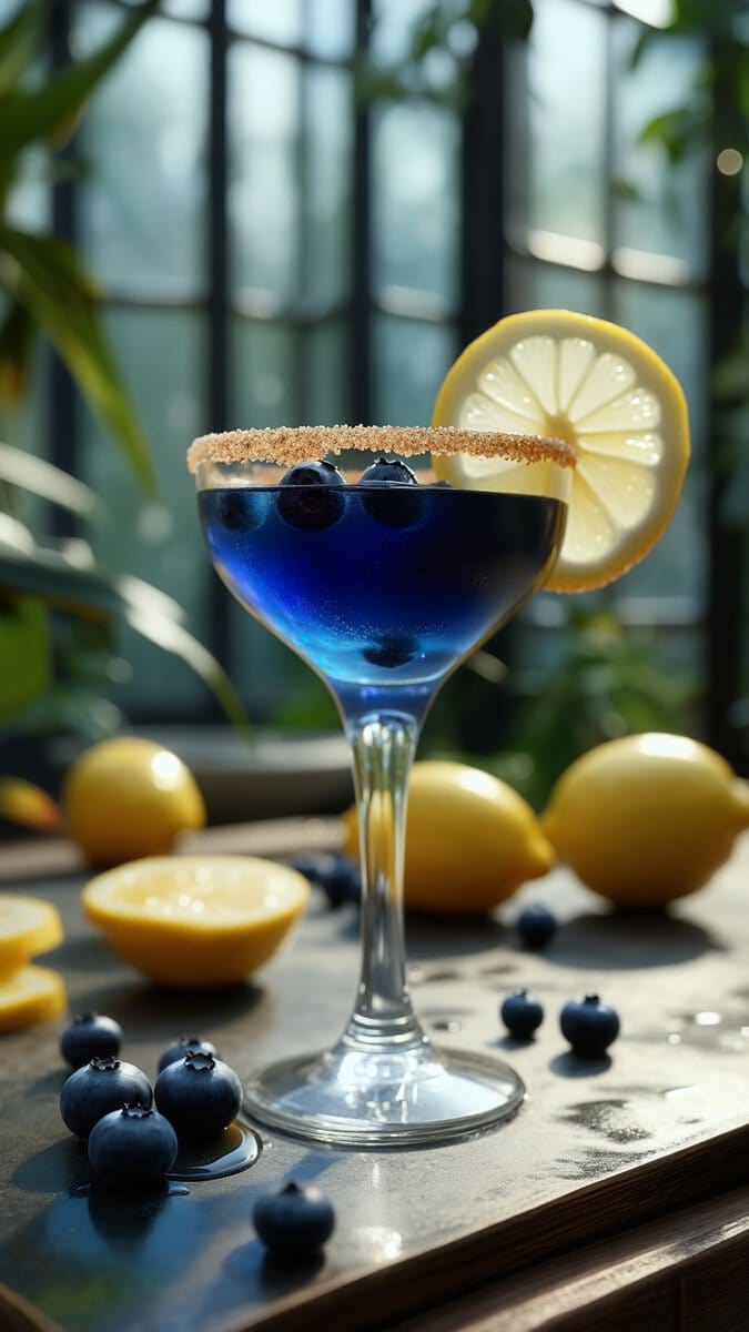 Blueberry Lemon Drop