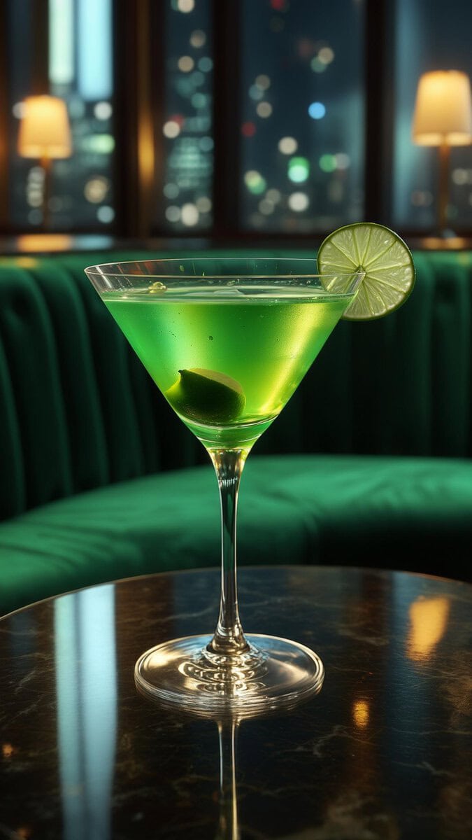 Emerald Martini